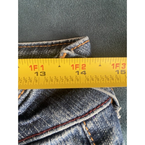 YOUNIQUE Women SZ 5 Low Rise Y2K Retro Vintage Button Zip Fly 28 X 30 - Picture 4 of 8